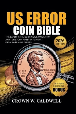 US Error Coin Bible: The Expert Strategies Guide to Identify, Authenticate, and Turn Your Hobby into Profit from Rare Mint Errors by Caldwell, Crown W.