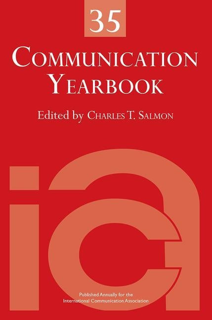 Communication Yearbook 35 by Salmon, Charles T.