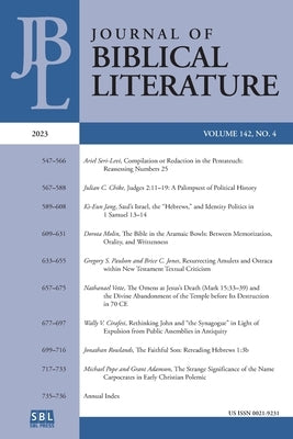 Journal of Biblical Literature 142.4 (2023) by Hylen, Susan E.