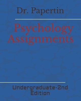 Psychology Assignments: Undergraduate by Papertin