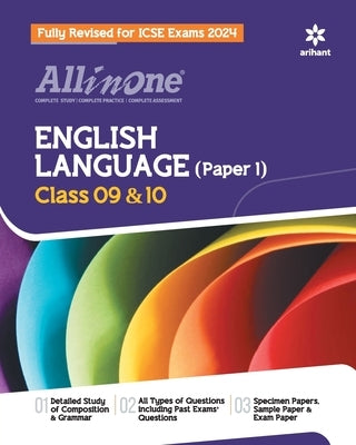 All In One Class 9th and 10th English Language(Paper 1) for ICSE Exam 2024 by Agarwal, Srishti