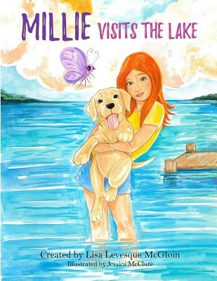 Millie visits the lake by McClure, Jessica