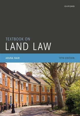 Textbook on Land Law 19th Edition by Nair