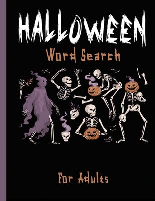 Halloween Word Search For Adults: Large Print Word Search for Adults and Teens, Halloween Word Search Book by Jalsam Publishing