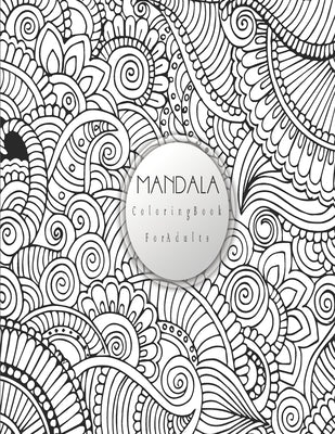Mandala Coloring Book For Adults: Valentines Mandalas Hand Drawn Coloring Book for Adults, valentines day coloring books for adults, mandala coloring by Coloring Book, Mandala