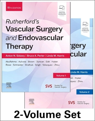 Rutherford's Vascular Surgery and Endovascular Therapy, 2-Volume Set by Sidawy, Anton N.