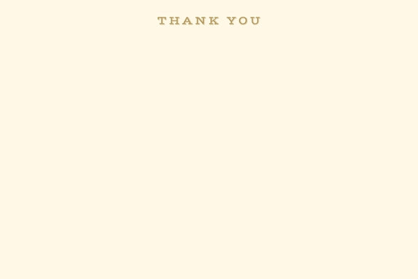 Thank You Correspondence Cards (25 Cards, 26 Self-Sealing Envelopes) by 