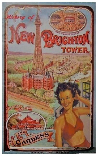 The History of New Brighton Tower by Dutton, Roy