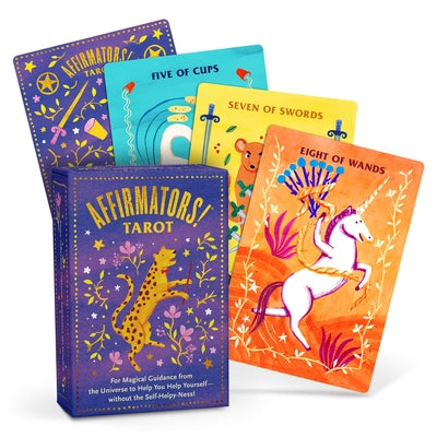 Affirmators! Tarot Cards Deck - Daily Affirmation Tarot Cards with Positive Affirmations for Magical Guidance from the Universe to Help You Help Yours by Barrett, Suzi