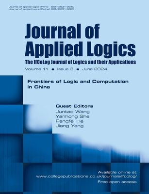 Journal of Applied Logics, Volume 11, number 3. Special issue: Frontiers of Logic and Computation in China by Wang, Juntao