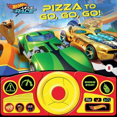Hot Wheels Let's Race: Pizza to Go, Go, Go! Sound Book [With Battery] by Pi Kids