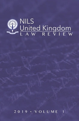 NILS United Kingdom Law Review: 2019 Volume 1 by Nils