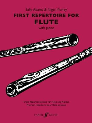 First Repertoire for Flute with Piano by Adams, Sally