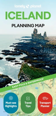 Lonely Planet Iceland Planning Map by Planet, Lonely