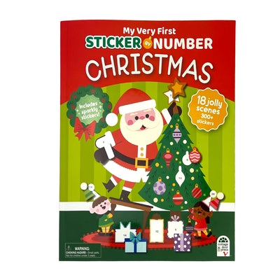 My Very First Sticker by Number Christmas by Clark
