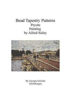 Bead Tapestry Patterns Peyote Painting by Alfred Sisley by Grisolia, Georgia