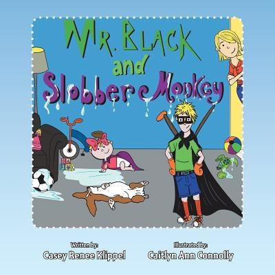 Mr. Black and Slobber Monkey by Klippel, Casey Renee