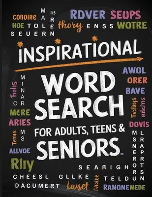 Inspirational Word Search Book for Adults, Teens and Seniors: Large Print Word Search Book by Bidden, Laura
