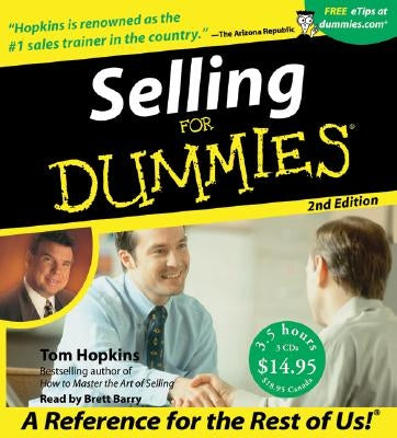 Selling for Dummies by Hopkins, Tom