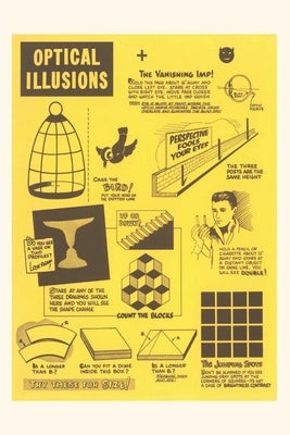 Vintage Journal Optical Illusions by Found Image Press
