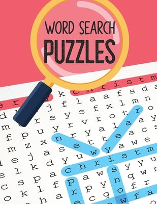 Word Search Puzzles: Easy-to-see Full Page Seek and Circle Word Searches, Brian game book for seniors in this Christmas Gift idea. by Studio, Voloxx