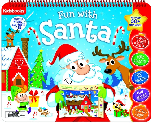 Family Fun with Santa Wipe-Off by Kidsbooks