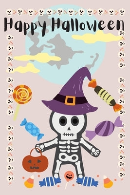 Happy Hallowen: Halloween Color Book For Children's - Halloween Gift for Toddlers- Beautiful color pages with funny characters by Castel, Julian