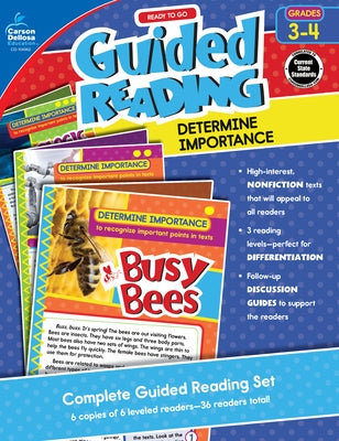 Ready to Go Guided Reading: Determine Importance, Grades 3 - 4 by Rompella, Natalie