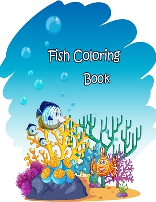 Fish Coloring Book: Fish coloring for children under 12 years old by Samba, Ouchix