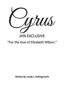 Cyrus: Jhn Exclusive by Hollingsworth, Jacob L.
