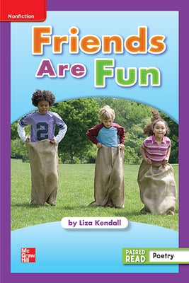 Reading Wonders Leveled Reader Friends Are Fun: Ell Unit 1 Week 4 Grade 1 by McGraw Hill
