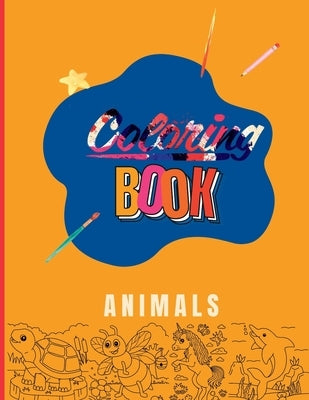 Childeren Coloring Book: Animals: Fun Art Learning for Young Kids by Guardialao, Novie Joy