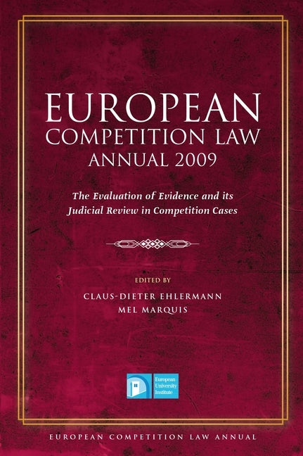 European Competition Law Annual 2009 by Ehlermann, Claus Dieter