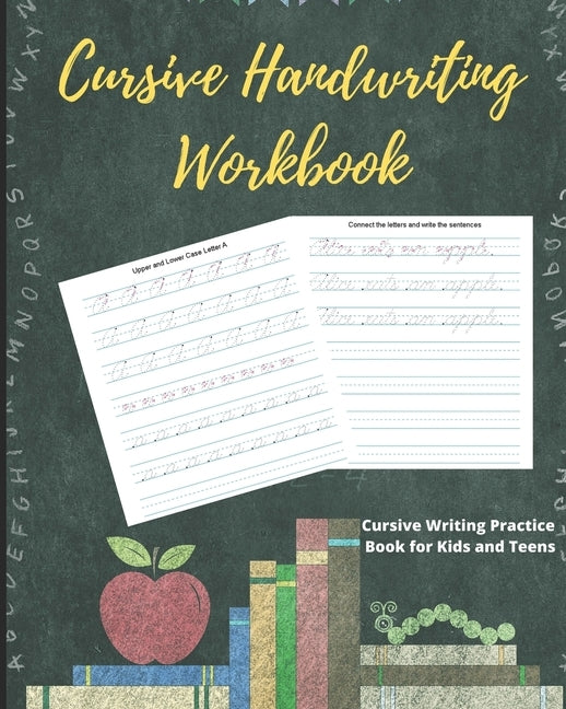 Cursive Handwriting Workbook: Cursive Writing Practice Book for Kids and Teens by Workbooks, Goldstar