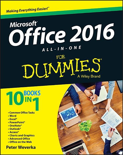 Office 2016 All-In-One for Dummies by Weverka, Peter