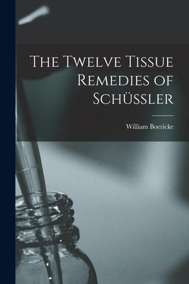The Twelve Tissue Remedies of Schüssler by Boericke, William