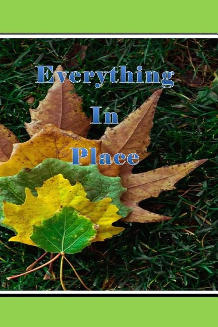 Everything In Place by Publications, Palinco