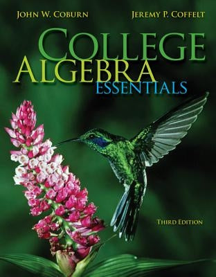 College Algebra Essentials with Aleks Access Card by Coburn, John W.