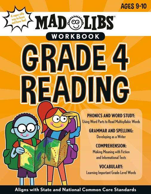 Mad Libs Workbook: Grade 4 Reading: World's Greatest Word Game by Blevins, Wiley