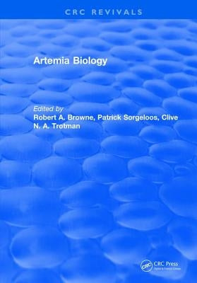 Artemia Biology by Browne, Robert a.