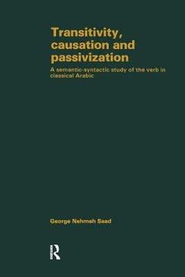 Transivity Causatn & Passivizatn by Saad
