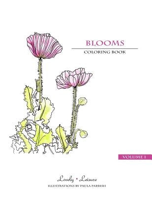 Blooms: Lovely Leisure Coloring Book by Parrish, Paula