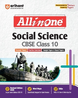 AIO CBSE Social Science 10th by Dhar, Kriti Arora Susmita