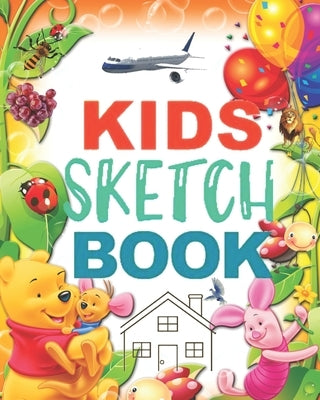 Kids Sketch Book: 8" X 10" a Kids Sketch Book with English Alphabets & Number and Some Other Design by Publishing House, Rita Rose