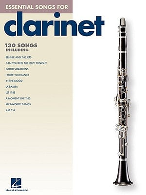 Essential Songs for Clarinet by Hal Leonard Corp