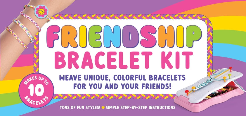 Friendship Bracelet Kit - Includes Everything You Need and a Step-By-Step Illustrated Guide for Awesome Results by 