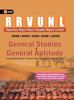 Rajasthan Rvunl 2021 General Studies & General Aptitude by G K Publications (P) Ltd
