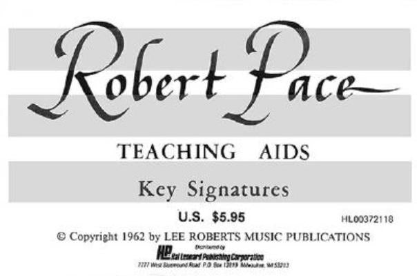 Flash Cards - Key Signatures by Pace, Robert