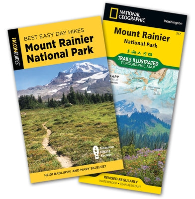 Best Easy Day Hiking Guide and Trail Map Bundle: Mount Rainier National Park by Skjelset, Mary