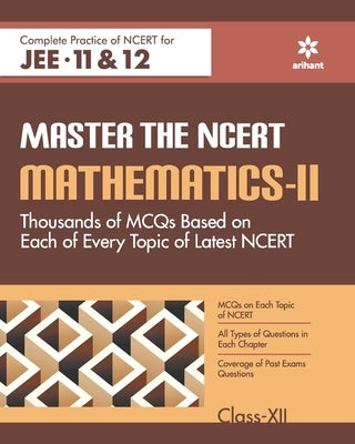 Master The NCERT Mathematics Vol-2 by Sharma, Bl Joshi Chandra Naveen